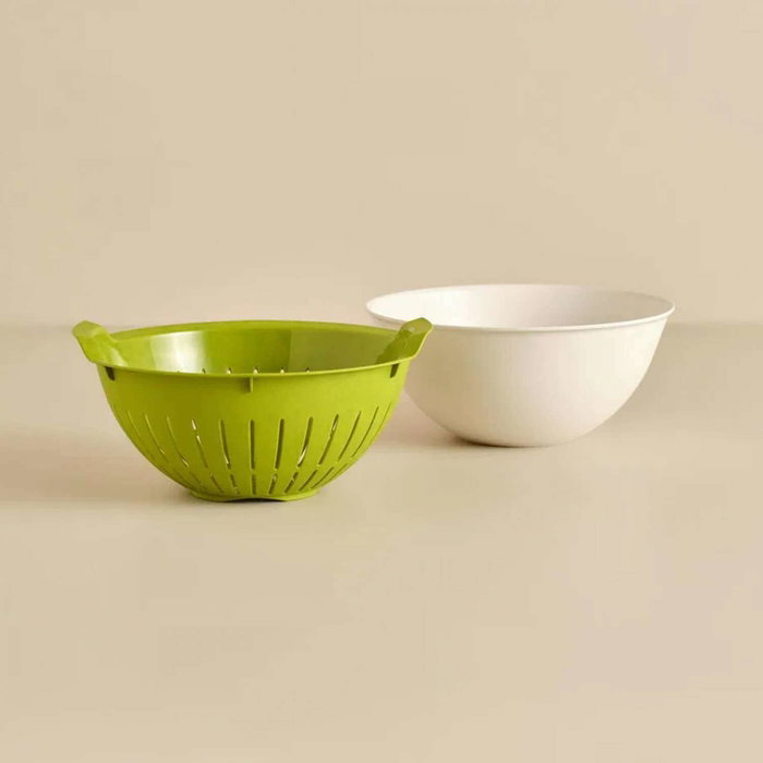 Aberto Design Colador de Plástico Verde